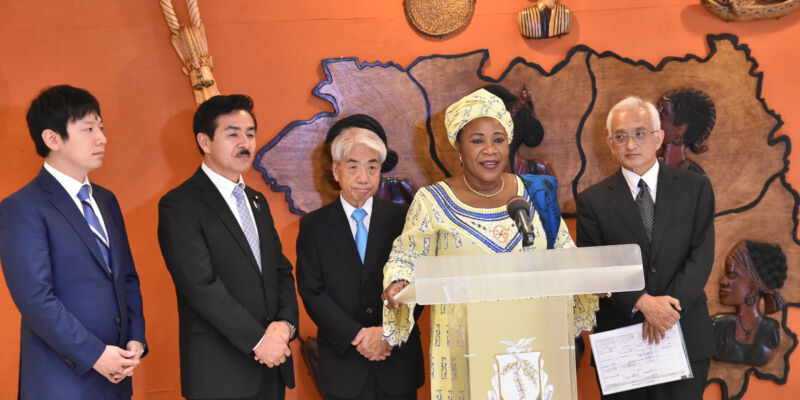 国会議員によるギニア視察